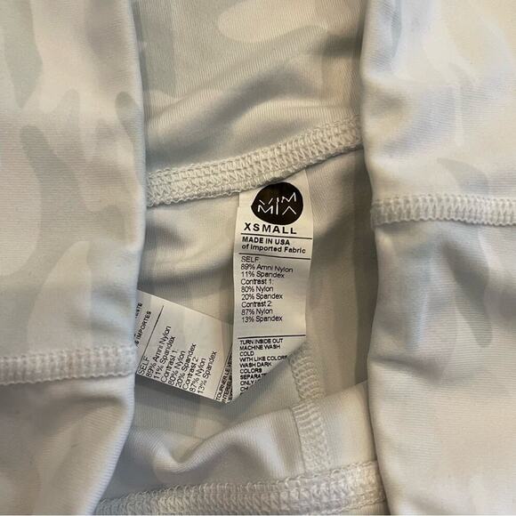 Vimmia‎ Revolve purpose capri leggings gray camo size XS - Picture 4 of 6